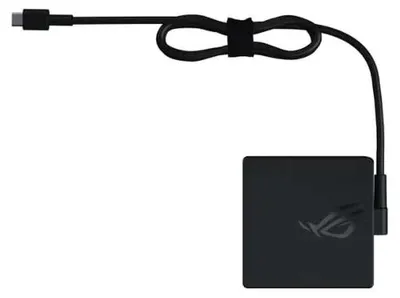 Zdjęcie produktu dla Zasilacz ASUS ROG, adapter USB-C, 100W, czarny