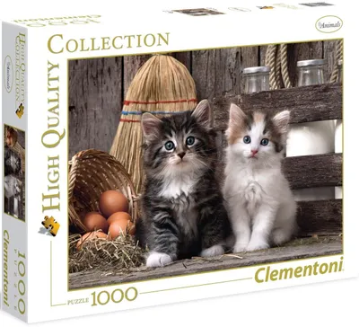 Produktbild von Clementoni High Quality Collection Puzzle "Lovely Kittens" 1000 Teile