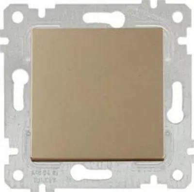 Produktbild von Wechselschalter Gold Optik – Unterputz IP20 für Innen – CANDELA