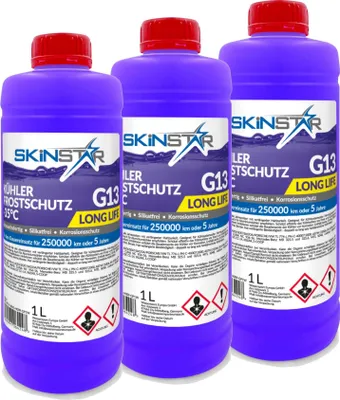 Immagine prodotto di SkinStar G13 antigelo per radiatori -35°C liquido refrigerante protezione auto 3l