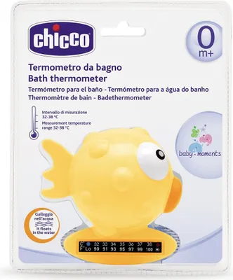 Obrázek produktu pro CHICCO Teploměr do vody rybka - oranžová