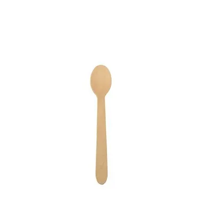 Produktbild von Papstar Kaffee Holzlöffel "pure" 11 cm, 16 x 25 Stück