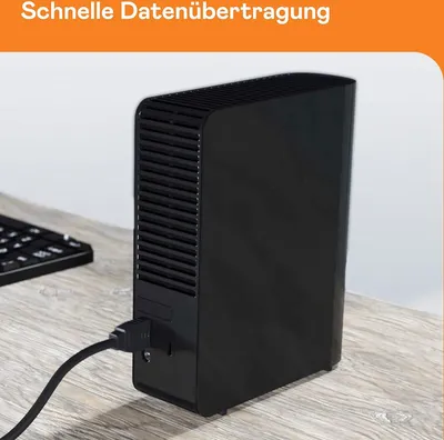 Produktbild von WD 8.9cm 20 TB USB3.0 ELEMENTS   Desktop schwarz retail