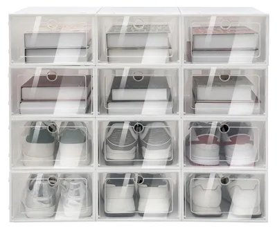 Obrázek produktu pro 24 úložných boxů - Stohovatelné boxy - Bílé