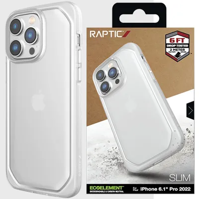 Produktbild von Raptic X-Doria Slim Case Iphone 14 Pro Rückseitige Abdeckung Transparent