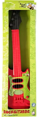 Produktbild von Boogie Bee Rockgitarre, rot, Länge ca. 40 cm, Kinderinstrument, ab 3 Jahren
