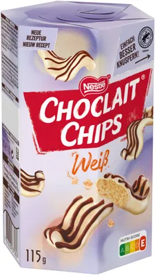 Produktbild von Choclait Chips White 115g