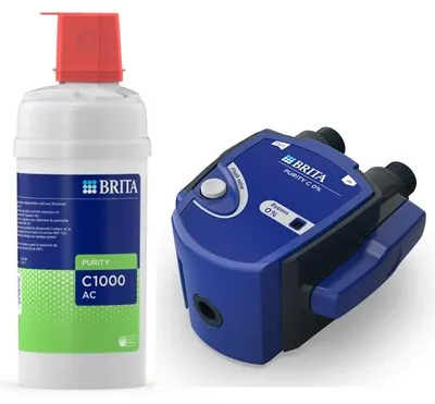 Produktbild von Wasserfilter Set Brita PURITY C1000 AC 1002063 gegen PFAS mit Filterkopf