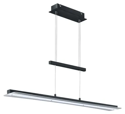Zdjęcie produktu dla Lampa wisząca LED SMASH czarno-biała 18W Odcienie bieli 1800lm metal wym:150x100x12cm IP20 RL