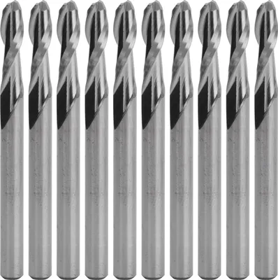 Obrázek produktu pro 10 kusů fréz HSS 3,175 mm pro gravírování počítačů, oboustranné