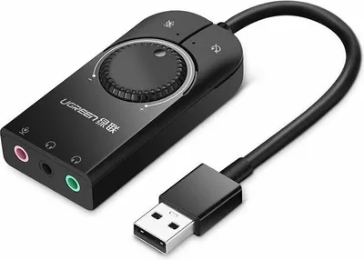 Produktbild von UGREEN 50599 USB-Externer Stereo-Audio-Adapter 1m