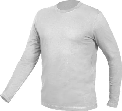 Produktbild von Langarm-T-Shirt, grau, Größe L