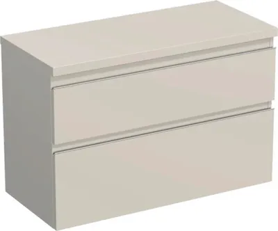 Obrázok produktu pre Skrinka pod umývadlo Jungborn TRENTA kašmírová lesklá 96,7 x 64,6 x 44,5 cm