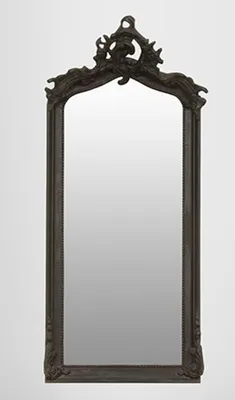 Obrázok produktu pre Casa Padrino Barokové zrkadlo čierne 115 x 48 cm