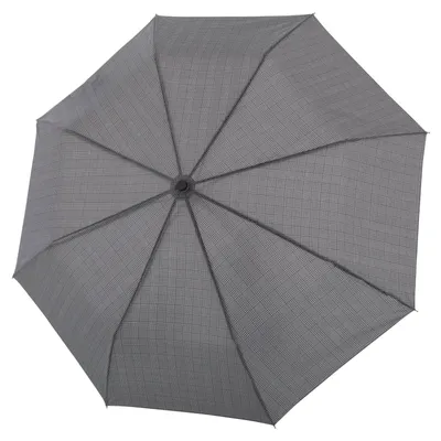 Zdjęcie produktu dla doppler parasol kieszonkowy Fiber Magic Superstrong Check szary wielokolorowy