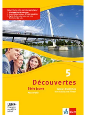 Produktbild von Découvertes 5. Série jaune. Cahier d'activités mit Audios und Filmen 5. Lernjahr