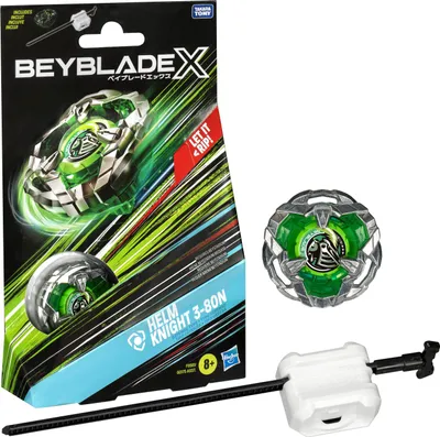 Zdjęcie produktu dla Beyblade X Helm Knight 3-80N, Bączek do walki, 8 lat(a)