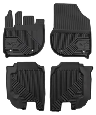 Imagen del producto de Alfombrillas de goma para Honda HR-V e:HEV desde 2021 (crossover) – juego de 4 piezas, negras, a medida