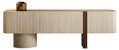 Produktbild von Elegantes TV-Lowboard mit ribbeldesign und modernen Akzenten