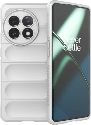 Produktbild von OnePlus 11 Hülle, Weich TPU Silikon Stossfest Anti-rutsch Schutzhülle für OnePlus 11 Weiß