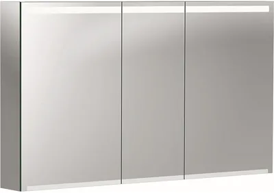 Produktbild von Geberit GE Option Spiegelschrank mit Beleuchtung drei Türen, 120x70x15cm