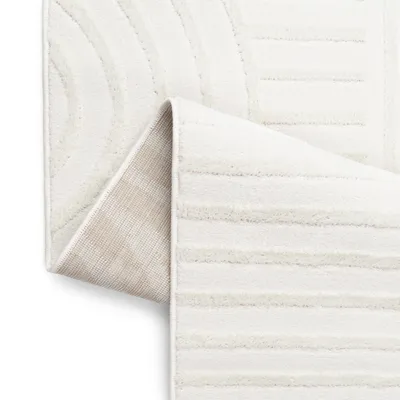 Produktbild von Tapiso Teppich HYGGE Modern Weiß Wohnzimmer Schlafzimmer 120 x 170 cm