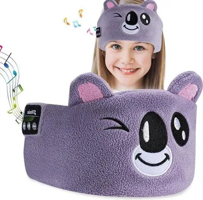 Productafbeelding van Slaapmasker met Bluetooth en oortjes, zwart