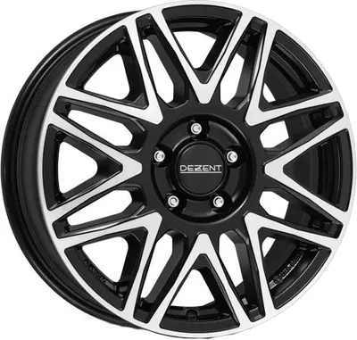 Produktbild von ALUFELGE DEZENT KH dark 6.5x16 5x112 ET 52 BLACK/POLISHED