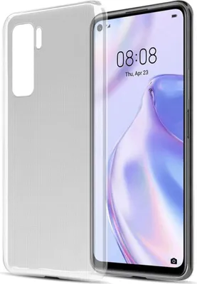 Produktbild von Cadorabo Hülle für Huawei NOVA 7 SE Schutz Hülle in Transparent Schutzhülle TPU Silikon Cover Etui Case