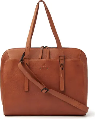 Produktbild von dR Amsterdam Business Laptoptasche Damen | Arbeitstasche Damen | Aktentaschen | Tampa - 933687 Camel