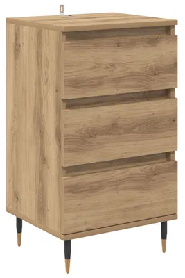 Image de Buffet chêne artisanal 35 x 40 x 70 cm Bois d'ingénierie