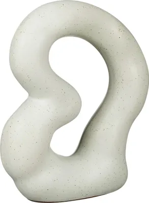 Produktbild von Mica Dekorationsfigur weiß Keramik 23 cm