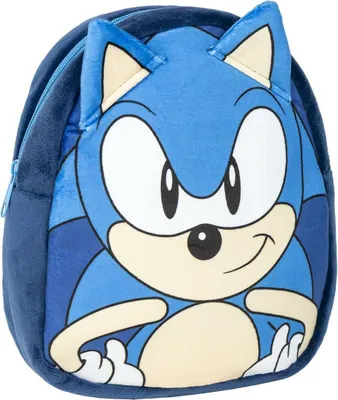 Produktbild von Sonic the Hedgehog Plüschrucksack, Tasche 22 cm