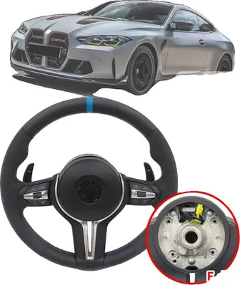 Obrázok produktu pre Volant, materiál Alcantara, široká kompatibilita, E90 s AB