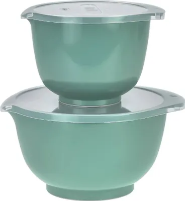 Produktbild von Rosti NEW Margrethe Rührschüssel-Set 4-teilig 1,5 + 3 Liter Nordic Green