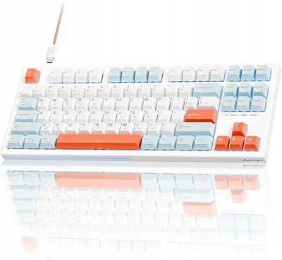 Produktbild von Mechanische Gaming Tastatur 87 Tasten QWERTY LED Beleuchtet