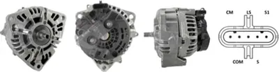 Produktbild von CASCO CAL10673GS Lichtmaschine Generator LiMa 150A 24V passend für MERCEDES-BENZ Citaro (O 530)
