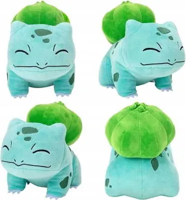 Obrázek produktu pro Pokémon plyšák - Bulbasaur zavřené oči 20 cm