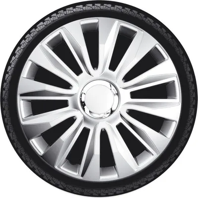 Produktbild von 13" Zoll Radkappen Silber Radzierblenden Radblenden PP 5093 AutoStyle