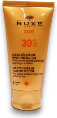Zdjęcie produktu dla Nuxe, Sun Delicious, Sunscreen Cream, For Face, SPF 30, 50 ml