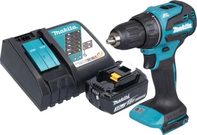 Zdjęcie produktu dla Makita DDF 490 RF1 akumulatorowa wiertarko-wkrętarka 18 V 65 Nm 1/2" bezszczotkowa + 1x akumulator 3,0 Ah + ładowarka