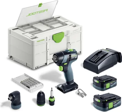 Produktbild von Festool Akku-Bohrschrauber TXS 12 2,5-Set inkl. 2x 12V 2,5 Ah Akku