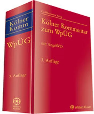 Immagine prodotto di Kölner Kommentar zum WpÜG