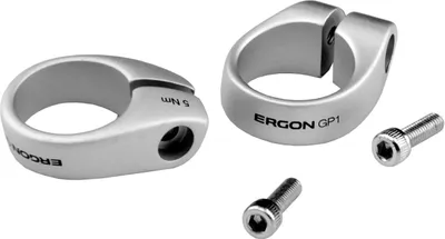 Image de Poignée de guidon Ergon Gp1 Argent Argent One Size