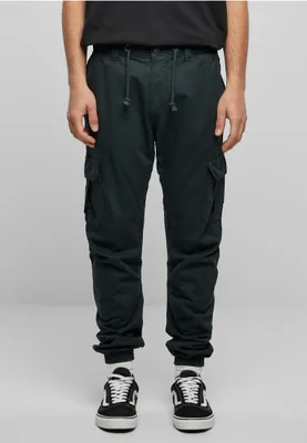 Immagine prodotto di Urban Classics TB1268 | Pantaloni da jogging Cargo da uomo - Colore: verde scuro - Taglia: 5XL
