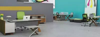Produktbild von Schreibtische Büromöbel Eckschreibttisch Arbeitstische Holzmöbel Braun