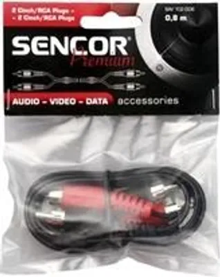 Image de Câble 2xRCA M - 2xRCA M 1,5 m Sencor SAV 102-015