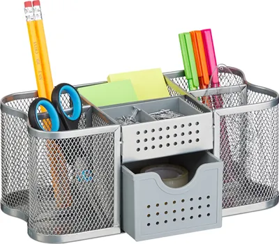 Produktbild von relaxdays Schreibtisch Organizer Mesh-Design