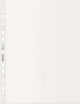 Produktbild von Leitz 40210003, 210 x 297 mm (A4), Transparent, Polypropylen (PP), Matt, Porträt, 0,1 mm