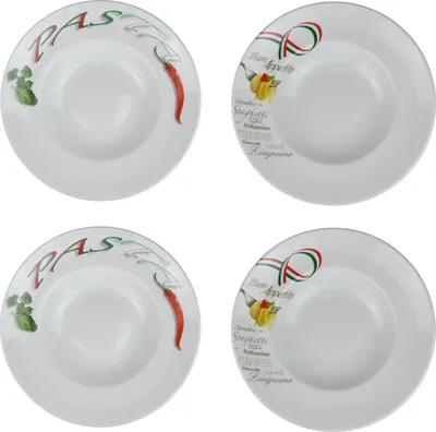 Produktbild von Pastateller mit Muster Ø 30cm von Retsch Arzberg, Porzellan (4 Stück im Set)